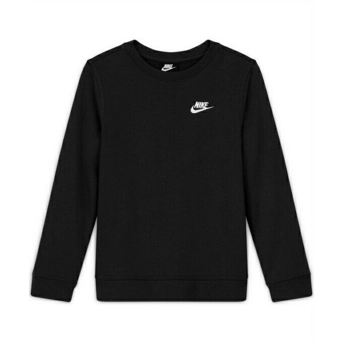 ナイキ スウェットトレーナー ジュニア YTH NSW クラブ FT LBR L/S クルー DA0861-010 NIKE