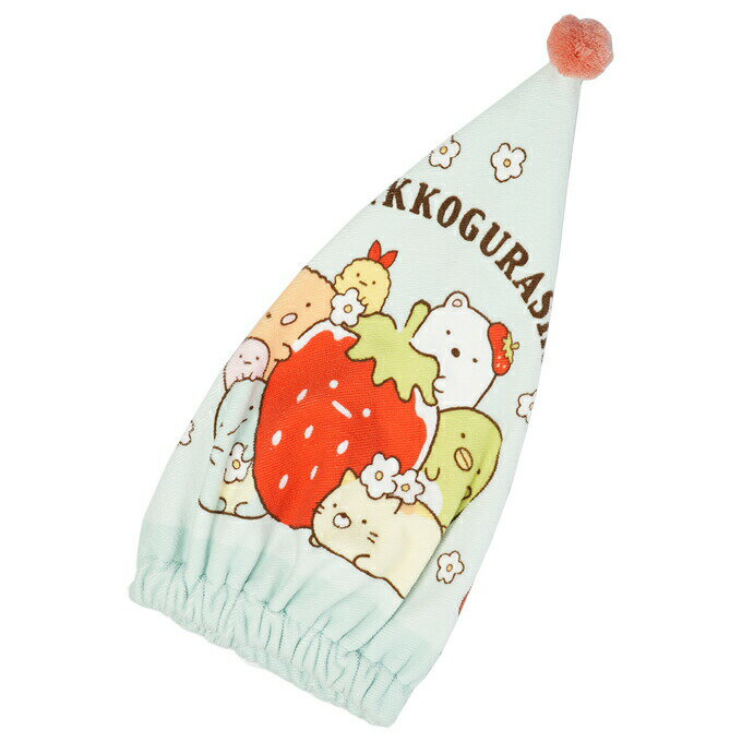 【沖縄県内（離島含）3，300円以上送料無料】キャップタオル ジュニア すみっコぐらし キャップタオル ..