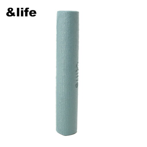 【沖縄県内(離島含)3,300円以上送料無料】アンドライフ &life ヨガマット 6MM AL580106K02 【沖縄県内(離島含)3,300円以上送料無料】アンドライフ &life ヨガマット 6MM AL580106K02