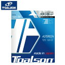 【沖縄県内(離島含)3,300円以上送料無料】トアルソン TOALSON 硬式テニスガット アスタリスタ125 7332510P