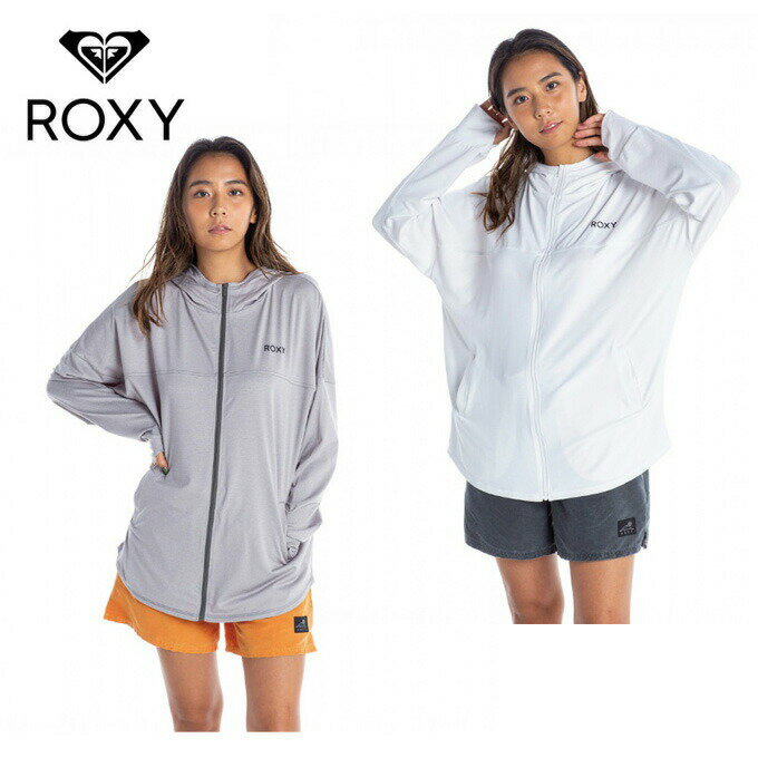 【沖縄県内（離島含）3，300円以上送料無料】ロキシー ROXY ラッシュガード 長袖 レディース SOUPED UP ラッシュパーカー RLY212009