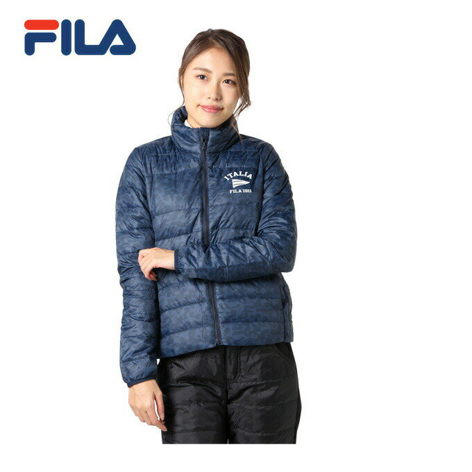 【沖縄県内（離島含）3，300円以上送料無料】フィラ FILA ゴルフウェア ブルゾン レディース ライトダウンジャケット 791-207