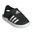 アディダス ストラップサンダル ジュニア 子供 キッズ サマーウォーターサンダル GW0391 LWS07 adidas スポーツサンダル 衝撃吸収
