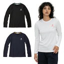【沖縄県内(離島含)3,300円以上送料無料】ルコックスポルティフ le coq sportif Tシャツ 長袖 レディース エコペットロングスリーブシャツ QMWTJB30Z(4)
