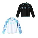 【沖縄県内(離島含)3,300円以上送料無料】ラスティ RUSTY ラッシュガード 長袖 ジュニア L/Sラッシュガード 962463