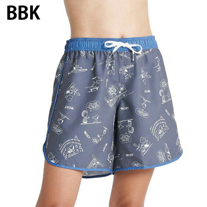 ロキシー ROXY サーフパンツ ミドル レディース VINTAGE PEANUTS ボードショーツ PEANUTS BOARDSHORTS RBS222002