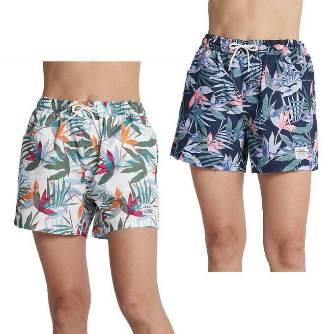 ロキシー ROXY サーフパンツ ミドル レディース SHADE OF BOTANICAL SHORTS ミドル丈 ボードショーツ RBS221044