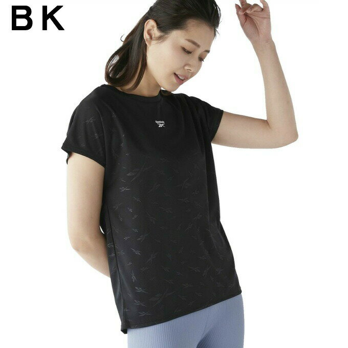 【沖縄県内（離島含）3，300円以上送料無料】リーボック Reebok ラッシュガード 半袖 レディース 水陸両用エンボスTシャツ 312911