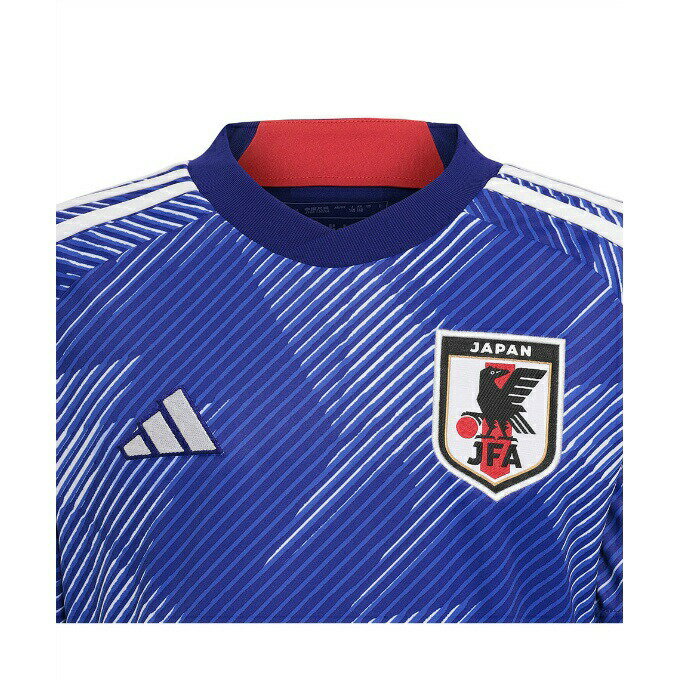 アディダス サッカー 日本代表 2022 ホーム レプリカ ユニフォーム 半袖 マーク無し HC6299 キッズ 子供 ジュニア adidas安売り サッカー 用品 セール