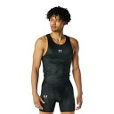 アンダーアーマー アンダーウェア ノースリーブ メンズ UAアイソチル コンプレッション スリーブレス タンク 1378324-001 UNDER ARMOUR