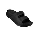 テリック リカバリーサンダル 厚底 レディース W ダブルストラップ W-STRAP BK TELIC リカバリーシューズ シャワーサンダル スポーツサンダル スライドサンダル
