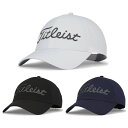 【沖縄県内（離島含）3，300円以上送料無料】タイトリスト Titleist ゴルフ レインキャップ メンズ プレーヤーズ ステイドライ レインキャップ TH23APSA