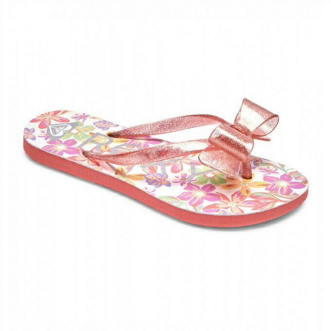 【沖縄県内（離島含）3，300円以上送料無料】ロキシー ROXY ビーチサンダル ジュニア キッズ RG LULU IV TSD231234 WPF