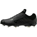 ミズノ 野球 金具スパイク メンズ ジュニア ライトレボバディー2 11GM232600 黒 ブラック MIZUNO 少年 一般 大人 金歯スパイク 3E相当 ...