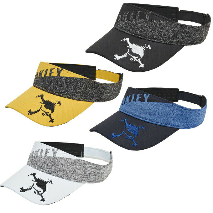 オークリー ゴルフ サンバイザー メンズ SKULL HYBRID VISOR FA 23.0 スカルハイブリッドバイザー FOS901570 OAKLEY