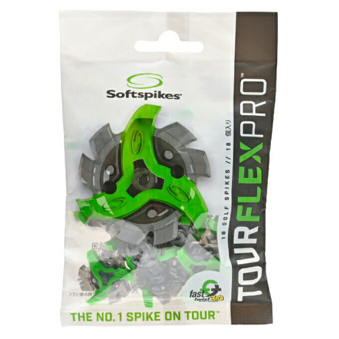 ソフトスパイク Soft Spike ゴルフシューズ アクセサリー 18個入り ツアーフレックスプロ FTS3.0 18P