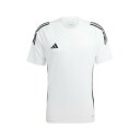 【沖縄県内(離島含)3,300円以上送料無料】アディダス サッカーウェア プラクティスシャツ 半袖 メンズ TIRO 24 トレーニングジャージー IS1019...