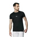 アンダーアーマー 野球 アンダーシャツ 半袖 メンズ UA Heatgear Comfort Fitted Short Sleeve Crew Shirt 13...