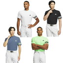 アディダス ゴルフウェア 半袖シャツ メンズ 3ストライプス メッシュベントモック IKK67 adidas(4)
