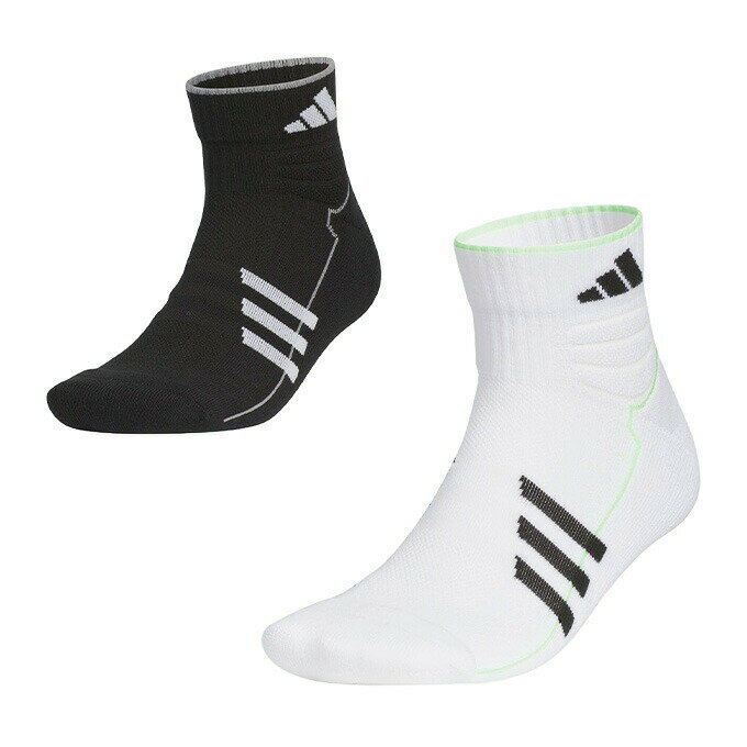 【沖縄県内（離島含）3，300円以上送料無料】アディダス ゴルフ ソックス メンズ クルー丈 TOUR360 機能ソックス IEX47 adidas