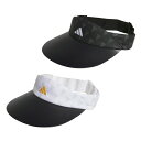 アディダス ゴルフ サンバイザー レディース AEROREADY ワイドバイザー IHX37 adidas