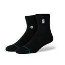 yꌧi܁j3C300~ȏ㑗zX^X \bNX STANCE SOCKS oXPbg{[ \bNX Y LOGOMAN ST QTR A356A20LOG#BLK