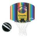 【沖縄県内(離島含)3,300円以上送料無料】スポルディング SPALDING バスケットゴール 室内 クレヨラ マイクロミニ クレヨン ストライプス 79-0...