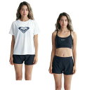 楽天沖縄　ヒマラヤ　楽天市場店ロキシー ROXY 水着 ビキニ レディース ROXY STEP ラッシュTシャツ付き 水着 3点セット RSW241008