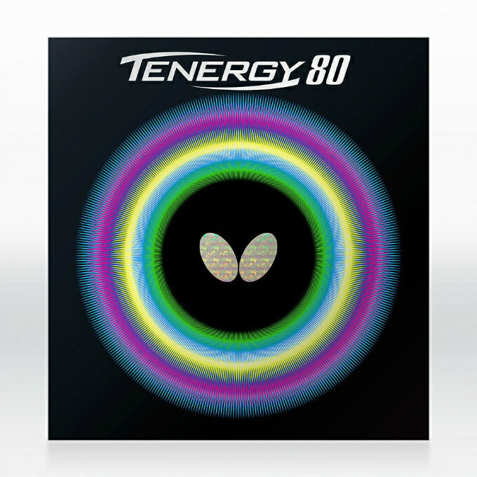 バタフライ(BUTTERFLY) テナジー80 ハイテンション裏ラバー (TENERGY 80) 05930 張継科使用モデル 卓球ラバー 【メール便可】 rkt