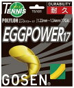 ゴーセン(GOSEN) ポリエステル ポリロン エッグパワー17 (1.22-1.24mm) (POLYLON EGG POWER 17) TS101 硬式テニス ガット ストリング 【メール便可】 rkt