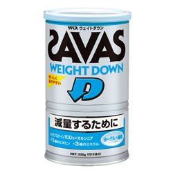 ザバス(SAVAS) ウェイトダウン ヨーグルト風味 (336g/約16食分) CZ7045 ソイプロテインのサムネイル