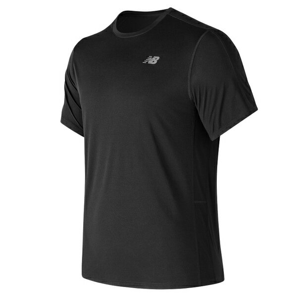 ニューバランス new balance スポーツウェア 半袖Tシャツ メンズ アクセレレイトショートスリーブTシャツ AMT73061-BK rkt