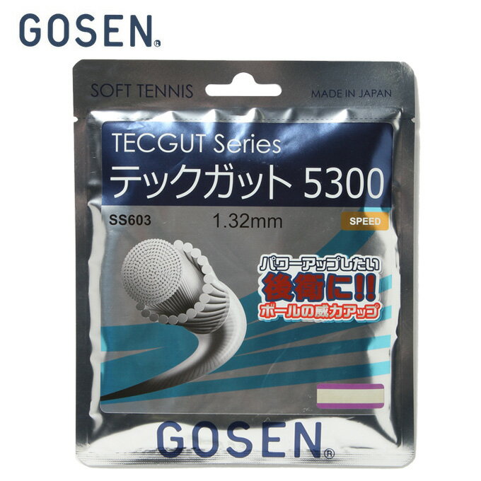 ゴーセン(GOSEN) テックガット5300 ナチュラル (