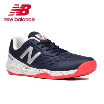 【期間限定8%OFFクーポン発行中】ニューバランス(new balance) MCO796V1 2E OC MCO796D12E NAVY/RED 2019年モデル テニスシューズ メンズ オムニクレー