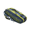 バボラ Babolat テニス バドミントン ラケットバッグ 6本用 RH6 ピュアアエロ 751222 rkt