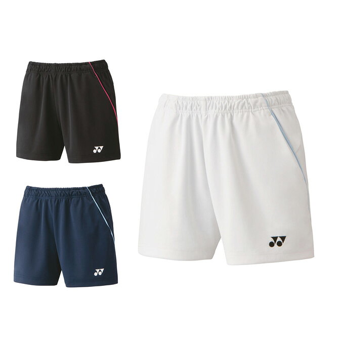 ■カラー：007(BK)、011(WH)、019(NB) ■サイズ： SS ( 脇丈/33.5cm、股下/10.5cm、ウエスト/59-86cm、ヒップ/92cm ) S ( 脇丈/34cm、股下/10.5cm、ウエスト/62-89cm、ヒップ/95cm ) M ( 脇丈/34.5cm、股下/10.5cm、ウエスト/65-92cm、ヒップ/98cm ) L ( 脇丈/35cm、股下/10.5cm、ウエスト/68-95cm、ヒップ/101cm ) O ( 脇丈/35.5cm、股下/10.5cm、ウエスト/71-98cm、ヒップ/104cm ) XO ( 脇丈/36cm、股下/10.5cm、ウエスト/74-/101cm、ヒップ/107cm ) ※製品によって仕上りサイズに多少の誤差がありますのでご了承下さいませ。 ■仕様：ベリークール、再生ポリエステル、UVカット、吸汗速乾、制電、ホワイトのみ裏地付き ■素材：ポリエステル100% ■原産国：ベトナム/日本 ※原産国をお選びいただくことはできません。予めご了承ください。 ■特徴： 日本バドミントン協会審査合格品 ベリークール/キシリトールと汗が反応することで-3℃の涼感。 UVカット/紫外線をシャットアウト 吸汗速乾/乾いているから、攻められる 制電 検索ワード： バドミントンウェア バドミントンパンツ トレーニングパンツ ゲームパンツ プラクティスパンツ スポーツウェア パンツ
