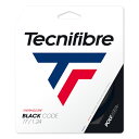 【メール便送料無料】テクニファイバー TECNIFIBRE 硬式テニスガット BLACK CODE ブラックコード 04GBL124XB