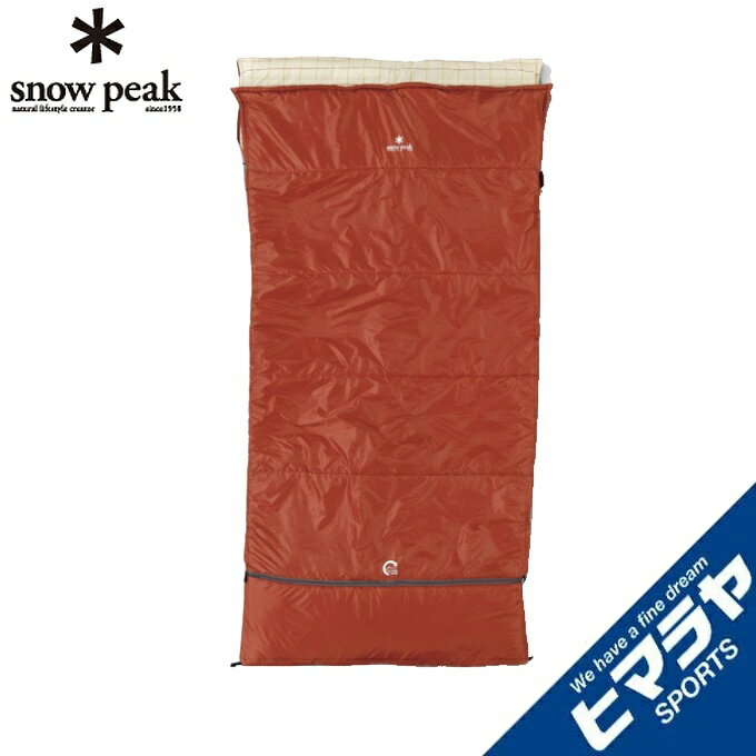 スノーピーク 封筒型シュラフ セパレートシュラフ オフトンワイド BD-103 snow peak