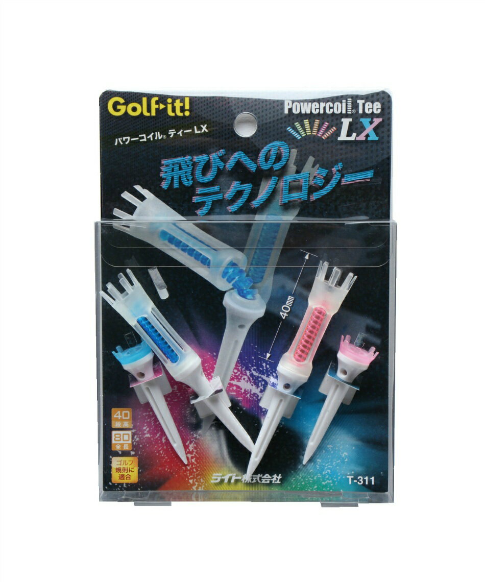 楽天市場】lite golf it パワーコイルティー lx lt t－311の通販
