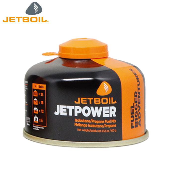 ジェットボイル ガスカートリッジ ジェットパワー100G 1824332 JETBOIL