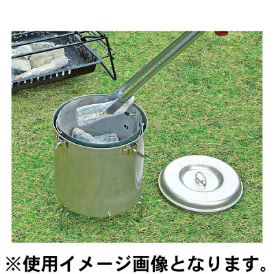 【全品対象最大10%OFFクーポン 10/24 20:00〜10/27 1:59】キャプテンスタッグ 大型火消しつぼ 火起し器セット M-6625 CAPTAIN STAG - Image 3