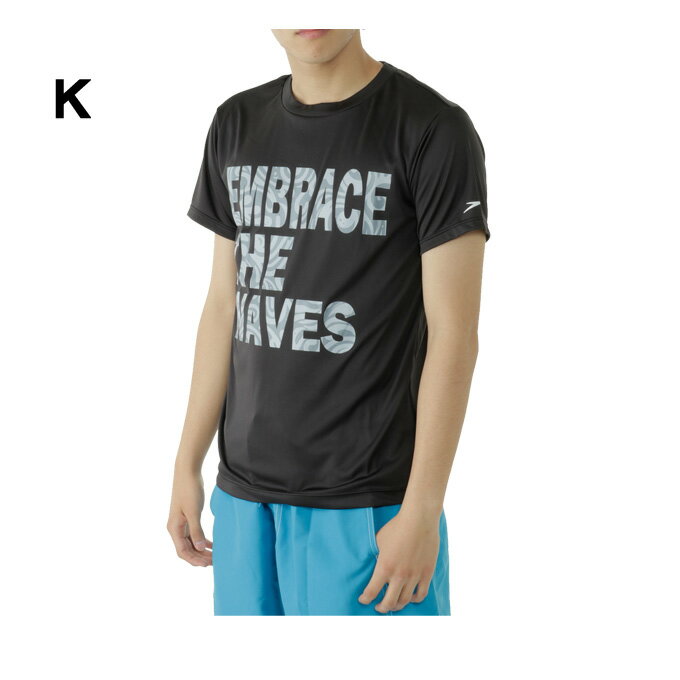 スピード(speedo)スイムウェア(メンズ)半袖ラッシュガードラッシュTシャツSD16T47H