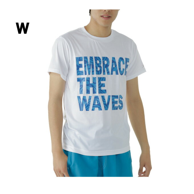 スピード(speedo)スイムウェア(メンズ)半袖ラッシュガードラッシュTシャツSD16T47H
