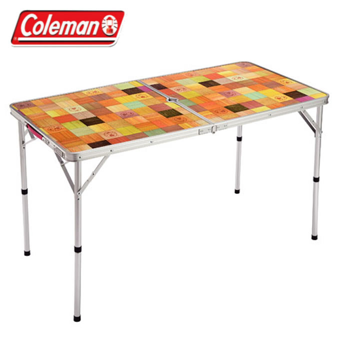 コールマン アウトドアテーブル 120cm ナチュラルモザイクリビングテーブル/120プラス 2000026751 4-6人用 Coleman通販格安セール情報 楽天 通販