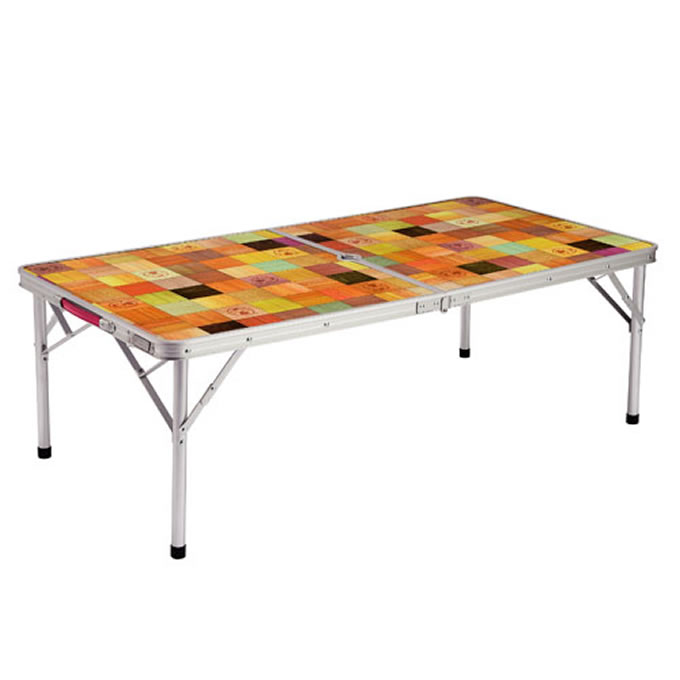 コールマン アウトドアテーブル 120cm ナチュラルモザイクリビングテーブル/120プラス 2000026751 4-6人用 Coleman通販格安セール情報 楽天 通販