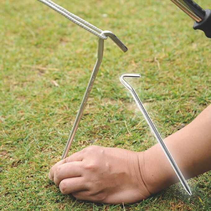 【全品対象最大10%OFF!11/20 20:00〜11/27 1:59】ユニフレーム ペグ 30cm パワーペグSUS 300 681756 UNIFLAME