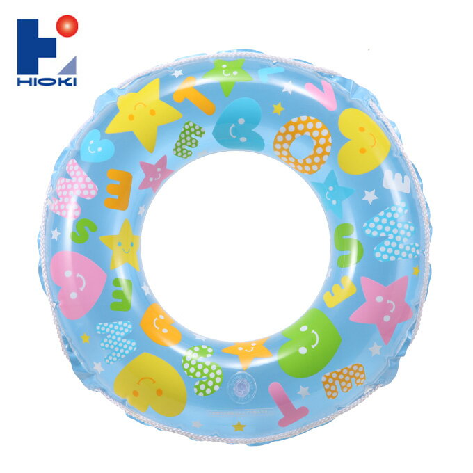 ヒオキ HIOKI 浮き輪 ジュニア キラキラポップウキワ WN4850