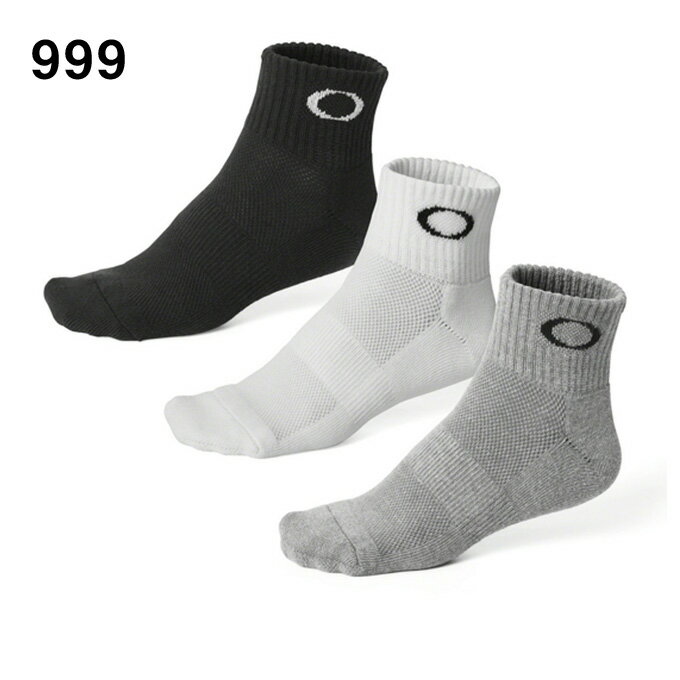 オークリー 3足組ソックス メンズ 3P SOCK 93238JP OAKLEY