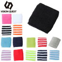 【最大10%OFFクーポン!7/4 20:00〜7/11 1:59】リストバンド メンズ レディース VQ430107G02 ビジョンクエスト VISION Q...