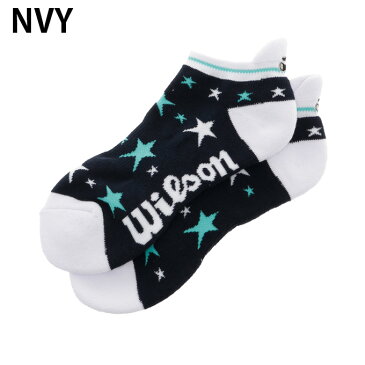 ウイルソン Wilson ゴルフ アクセサリー レディース 星柄ショートソックス WBS1710LA